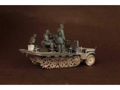 Crew For Sd.Kfz.10/4 Fur 2cm Flak 30 (For Dragon 6676) - zdjęcie 9