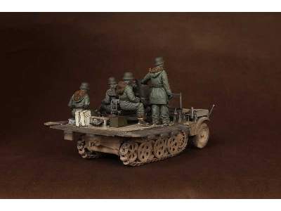 Crew For Sd.Kfz.10/4 Fur 2cm Flak 30 (For Dragon 6676) - zdjęcie 10