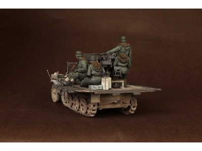 Crew For Sd.Kfz.10/4 Fur 2cm Flak 30 (For Dragon 6676) - zdjęcie 11