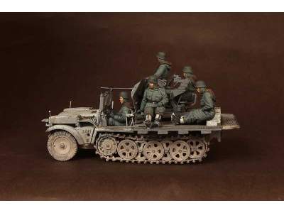 Crew For Sd.Kfz.10/4 Fur 2cm Flak 30 (For Dragon 6676) - zdjęcie 13