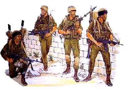 Figurki Israeli Paratroopers - zdjęcie 1
