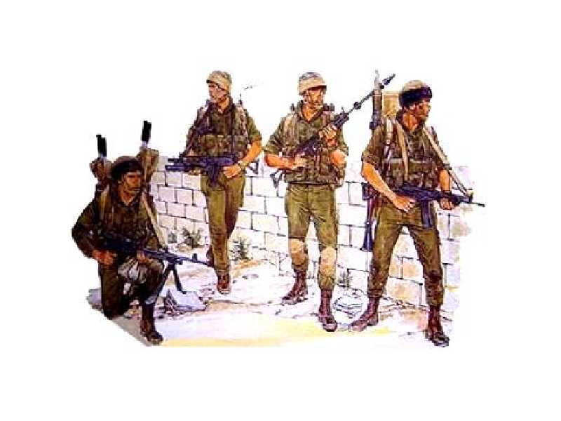 Figurki Israeli Paratroopers - zdjęcie 1 Figurki Israeli Paratroopers - zdjęcie 1