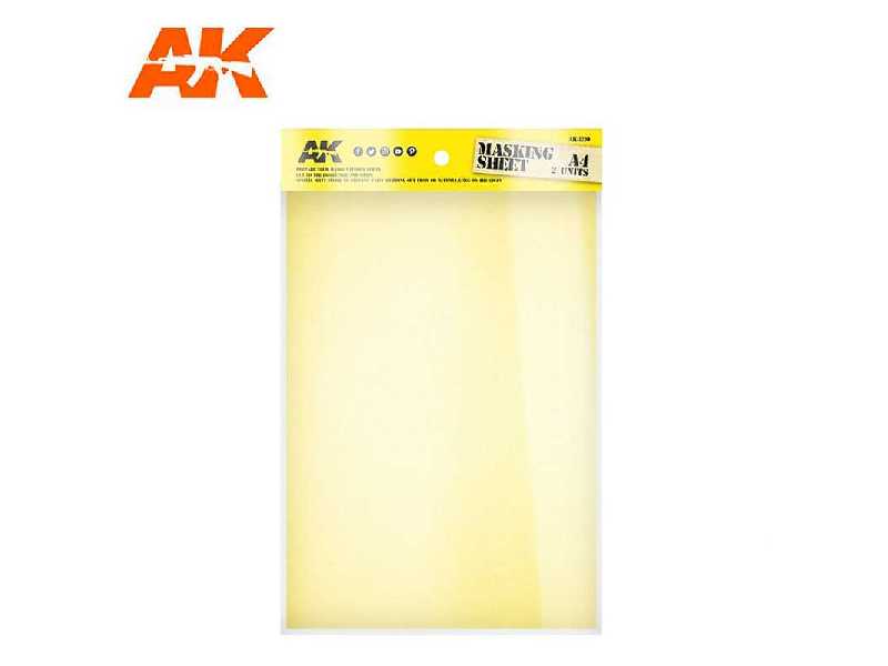 Masking Sheet A4 - zdjęcie 1 Masking Sheet A4 - zdjęcie 1