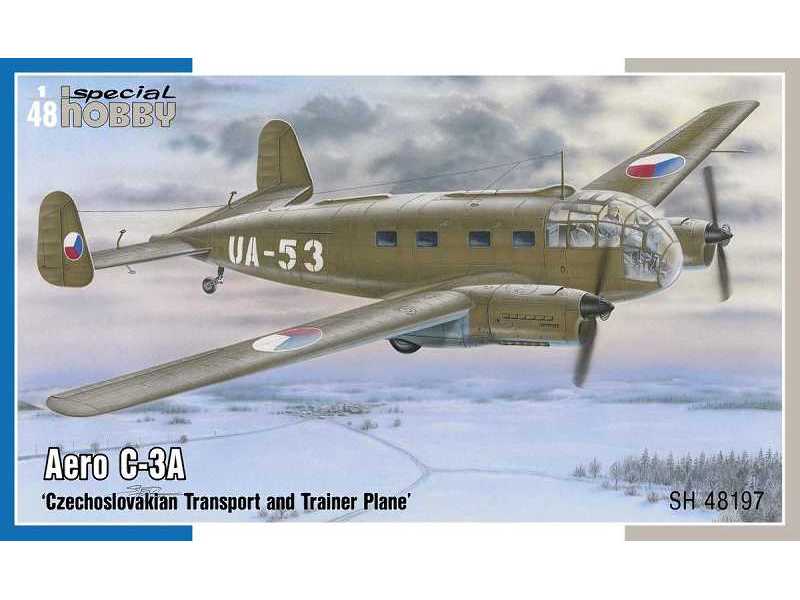 Aero C-3A czechosłowacki samolot transportowy i szkoleniowy - zdjęcie 1 Aero C-3A czechosłowacki samolot transportowy i szkoleniowy - zdjęcie 1