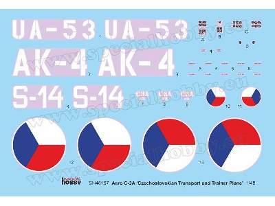 Aero C-3A czechosłowacki samolot transportowy i szkoleniowy - zdjęcie 2