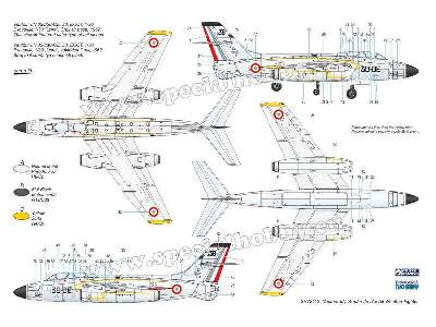 S. O. 4050 Vautour II - Armée de l' Air All Weather Fighter - zdjęcie 6