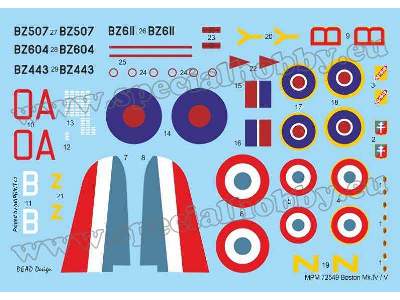 Boston Mk. IV/ V The Last Version in RAF and Free French Service - zdjęcie 2