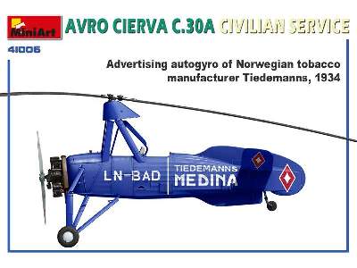 Avro Cierva C.30a cywilny wiatrakowiec brytyjski - zdjęcie 25