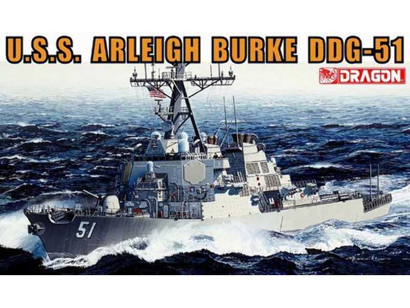 U.S.S. Arleigh Burke DDG-51 - niszczyciel rakietowy - zdjęcie 1