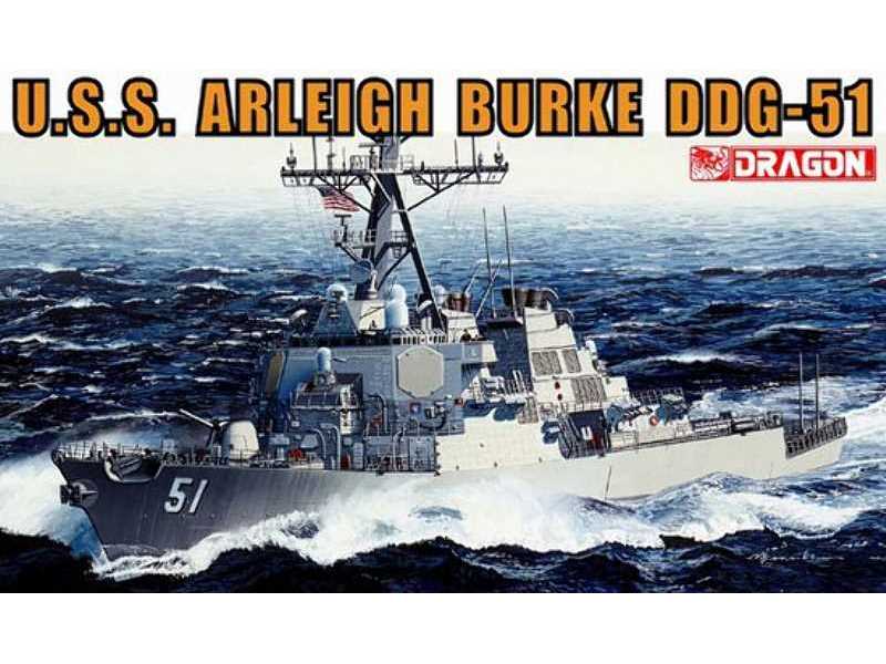 U.S.S. Arleigh Burke DDG-51 - niszczyciel rakietowy - zdjęcie 1 U.S.S. Arleigh Burke DDG-51 - niszczyciel rakietowy - zdjęcie 1