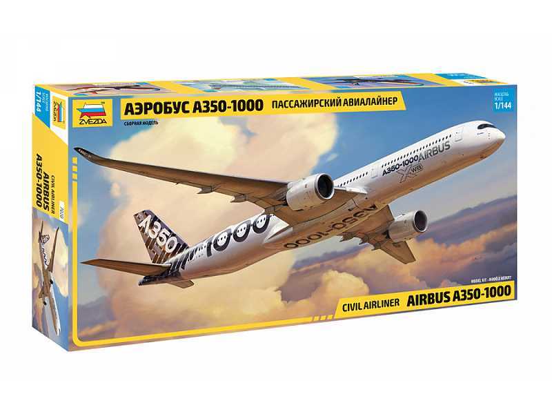 Airbus A350-1000 samolot pasażerski - zdjęcie 1 Airbus A350-1000 samolot pasażerski - zdjęcie 1