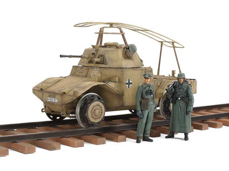 Niemiecka derezyna opancerzona na bazie P204(f) Panhard - zdjęcie 1 Niemiecka derezyna opancerzona na bazie P204(f) Panhard - zdjęcie 1