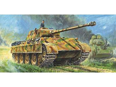 German Tank Panther Ausf.D - zdjęcie 1