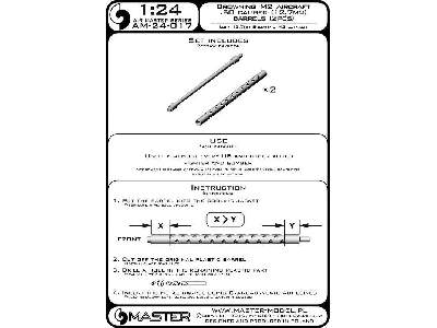 Lufy Km-ów Browning M2 Aircraft .50 Caliber (12,7mm) (2 Szt.) - zdjęcie 4