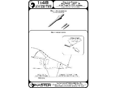 Alpha Jet A - Rurka Pitota Oraz Sondy Angle Of Attack - zdjęcie 3