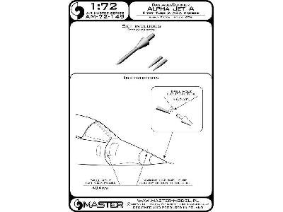 Alpha Jet A - Rurka Pitota Oraz Sondy Angle Of Attack - zdjęcie 3