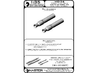 Mg-34 - Końcówki Niemieckiego Karabinu Maszynowego (Do Mocowania - zdjęcie 3