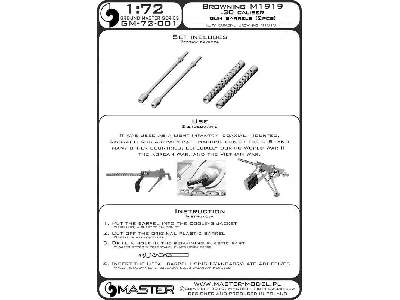 Lufy Km-ów Browning M1919 .30 Cal (2 Szt.) - zdjęcie 10