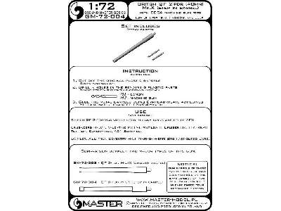 Brytyjskie Działo Qf 2-pdr (40mm) - Versja Mk.X (Stopnie Na Lufi - zdjęcie 3