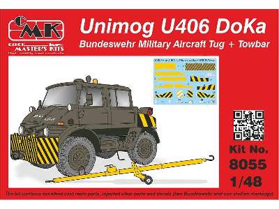 Unimog U406 Doka Bundeswehr Military Aircraft Tug + Towbar - zdjęcie 1