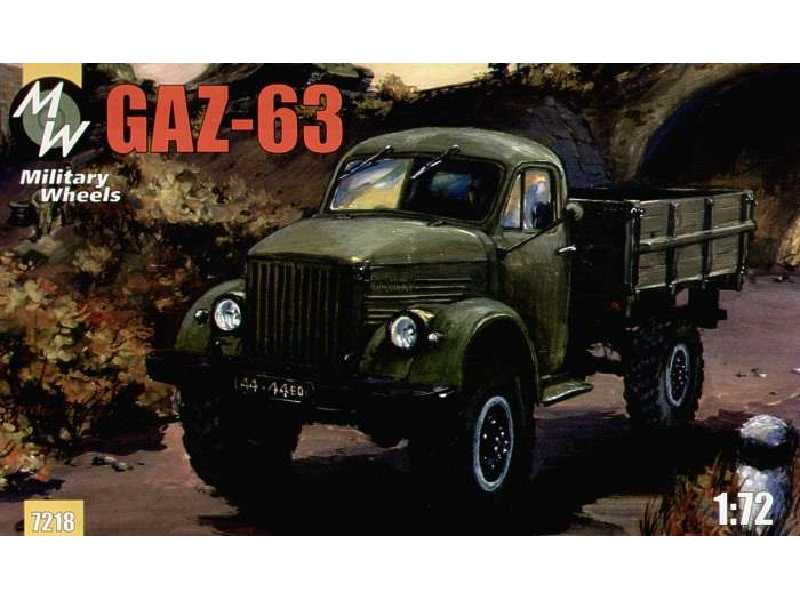 Ciężarówka Gaz 63 - zdjęcie 1 Ciężarówka Gaz 63 - zdjęcie 1