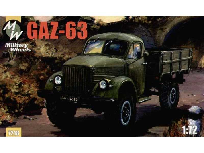 Ciężarówka Gaz 63 - zdjęcie 1