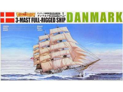 3-mast Full-rigged Ship Danmark - zdjęcie 1