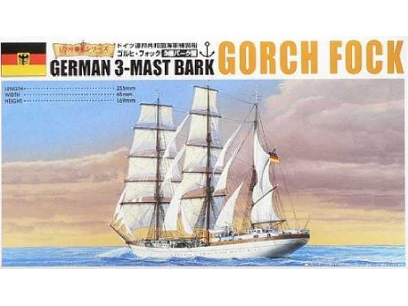 German 3-mast Bark Gorch Fock - zdjęcie 1 German 3-mast Bark Gorch Fock - zdjęcie 1
