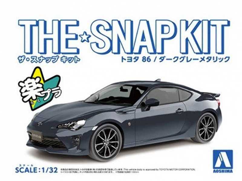 Toyota'86 (Dark Gray Metallic) - Snap Kit - zdjęcie 1 Toyota'86 (Dark Gray Metallic) - Snap Kit - zdjęcie 1