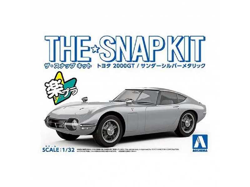 Toyota 2000gt (Silver) - Snap Kit - zdjęcie 1 Toyota 2000gt (Silver) - Snap Kit - zdjęcie 1
