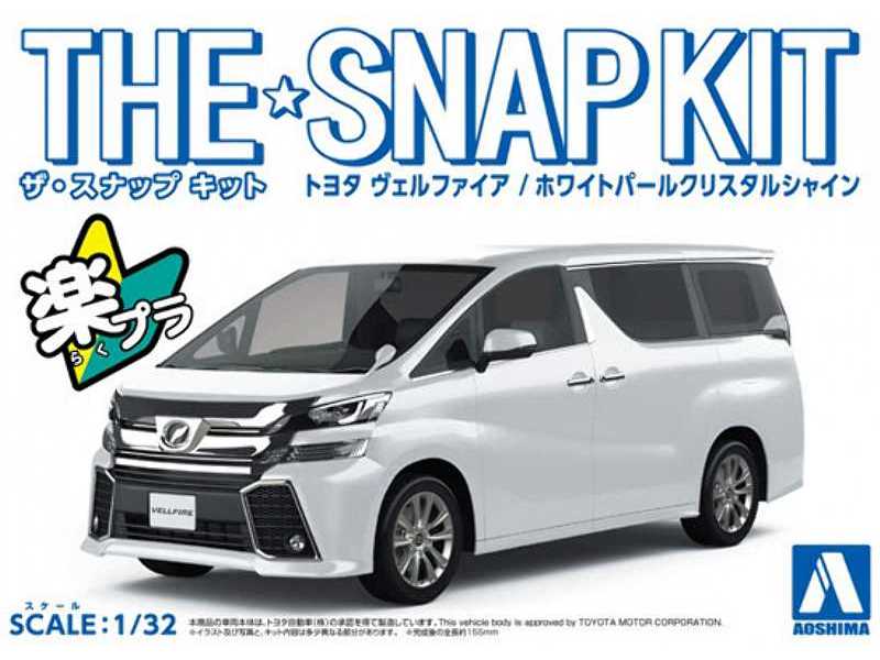 Toyota Vellfire (White Pearl Crystal Shine) - Snap Kit - zdjęcie 1 Toyota Vellfire (White Pearl Crystal Shine) - Snap Kit - zdjęcie 1