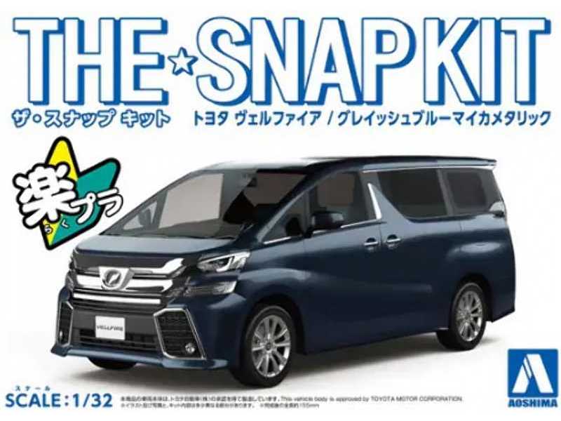Toyota Vellfire (Grayish Blue Mica Metallic) - Snap Kit - zdjęcie 1 Toyota Vellfire (Grayish Blue Mica Metallic) - Snap Kit - zdjęcie 1