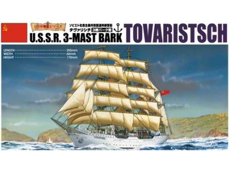 Tovaristsch U.S.S.R. 3-masted Bark - zdjęcie 1 Tovaristsch U.S.S.R. 3-masted Bark - zdjęcie 1
