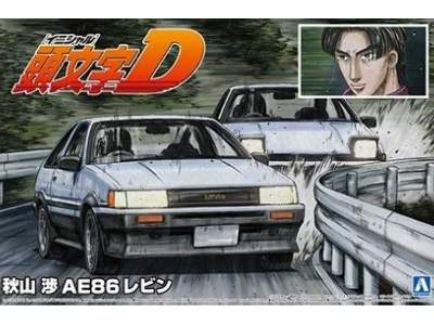 Akiyama Wataru Ae86 Levin Initial D - zdjęcie 1