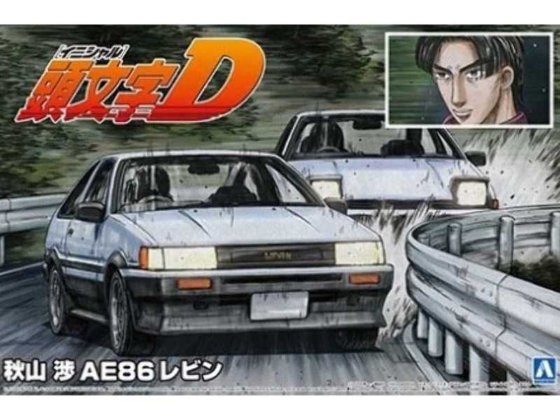 Akiyama Wataru Ae86 Levin Initial D - zdjęcie 1