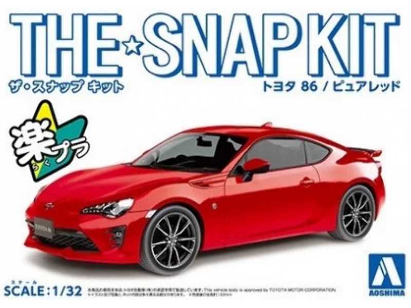 Toyota 86 (Pure Red) - Snap Kit - zdjęcie 1 Toyota 86 (Pure Red) - Snap Kit - zdjęcie 1
