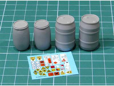 Plastic Chemical Storage Drums Set#1 - zdjęcie 2