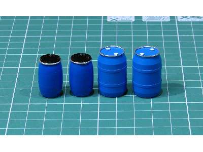 Plastic Chemical Storage Drums Set#1 - zdjęcie 3