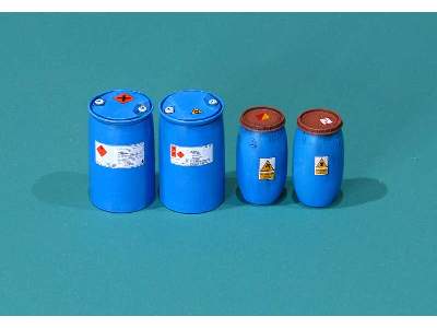 Plastic Chemical Storage Drums Set#2 - zdjęcie 4