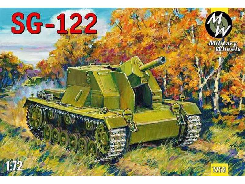 Działo samobieżne SG-122 na podwoziu Panzer III - prototyp - zdjęcie 1 Działo samobieżne SG-122 na podwoziu Panzer III - prototyp - zdjęcie 1