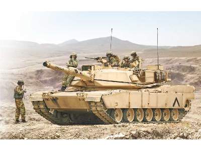 M1A2 Abrams z załogą - zdjęcie 1