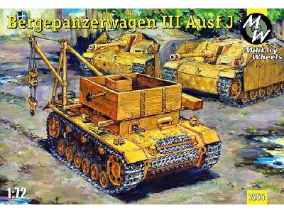 Wóz techniczny Bergepanzer III Ausf. J - zdjęcie 1