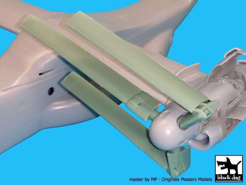 V-22 Osprey Propeller Blades For Hasegawa - zdjęcie 1 V-22 Osprey Propeller Blades For Hasegawa - zdjęcie 1