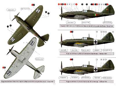 Reggiane Re.2005 Sagittario - włoski myśliwiec - zdjęcie 3