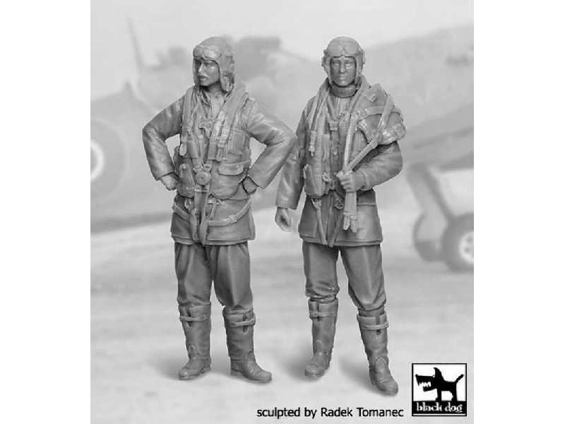 RAF Fighter Pilots 1940-45 Set - zdjęcie 1 RAF Fighter Pilots 1940-45 Set - zdjęcie 1