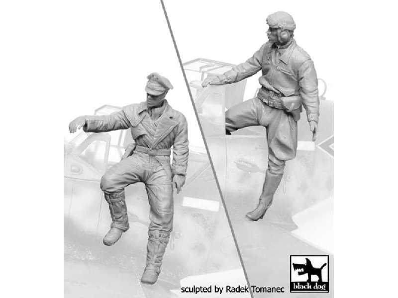 German Luftwaffe Pilots 1940-1945 Set N°3 - zdjęcie 1 German Luftwaffe Pilots 1940-1945 Set N°3 - zdjęcie 1