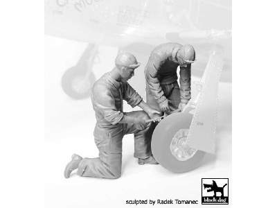 Mechanics Personnel USAaf 1940-1945 Set N°3 - zdjęcie 1