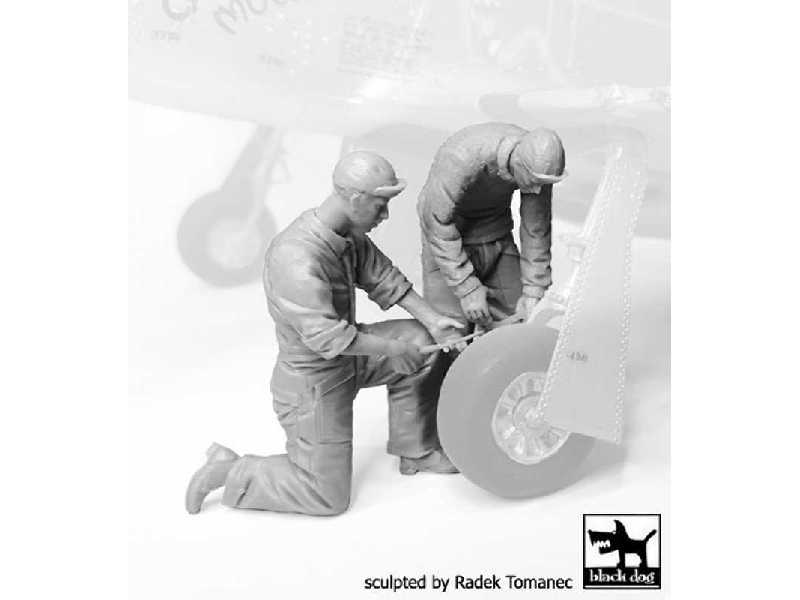 Mechanics Personnel USAaf 1940-1945 Set N°3 - zdjęcie 1
