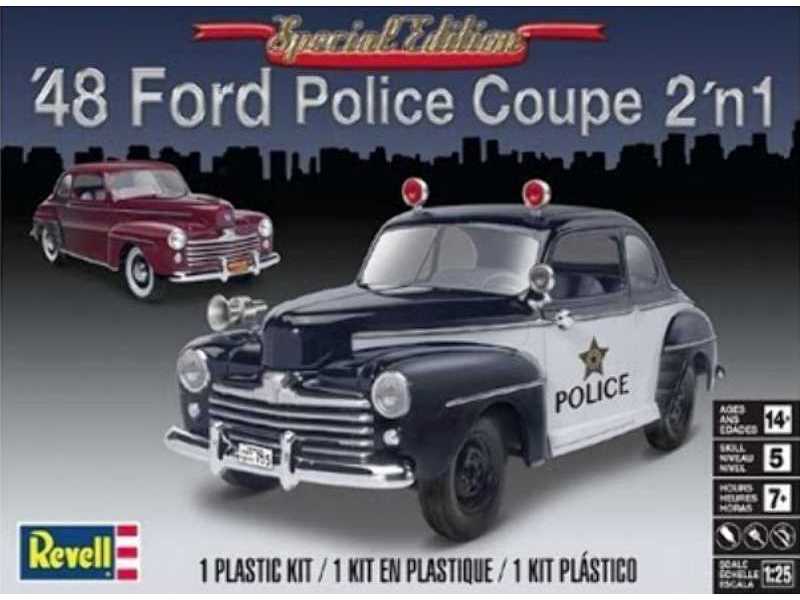 '48 Ford Police Coupe 2 In 1 - zdjęcie 1 '48 Ford Police Coupe 2 In 1 - zdjęcie 1