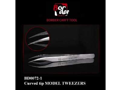 Curved Tip Model Tweezers - zdjęcie 1